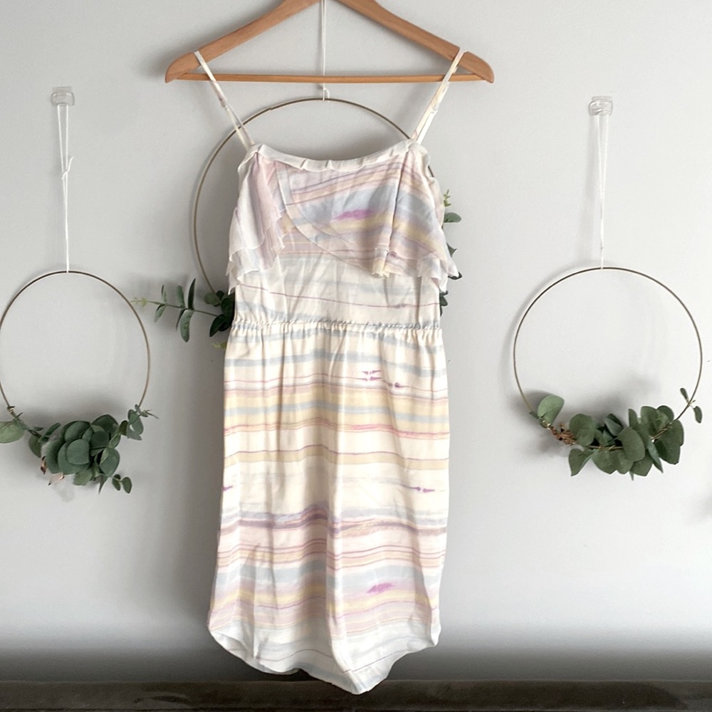 Wilfred silk summer dress adjustable straps size xs ladies or girl 15/16